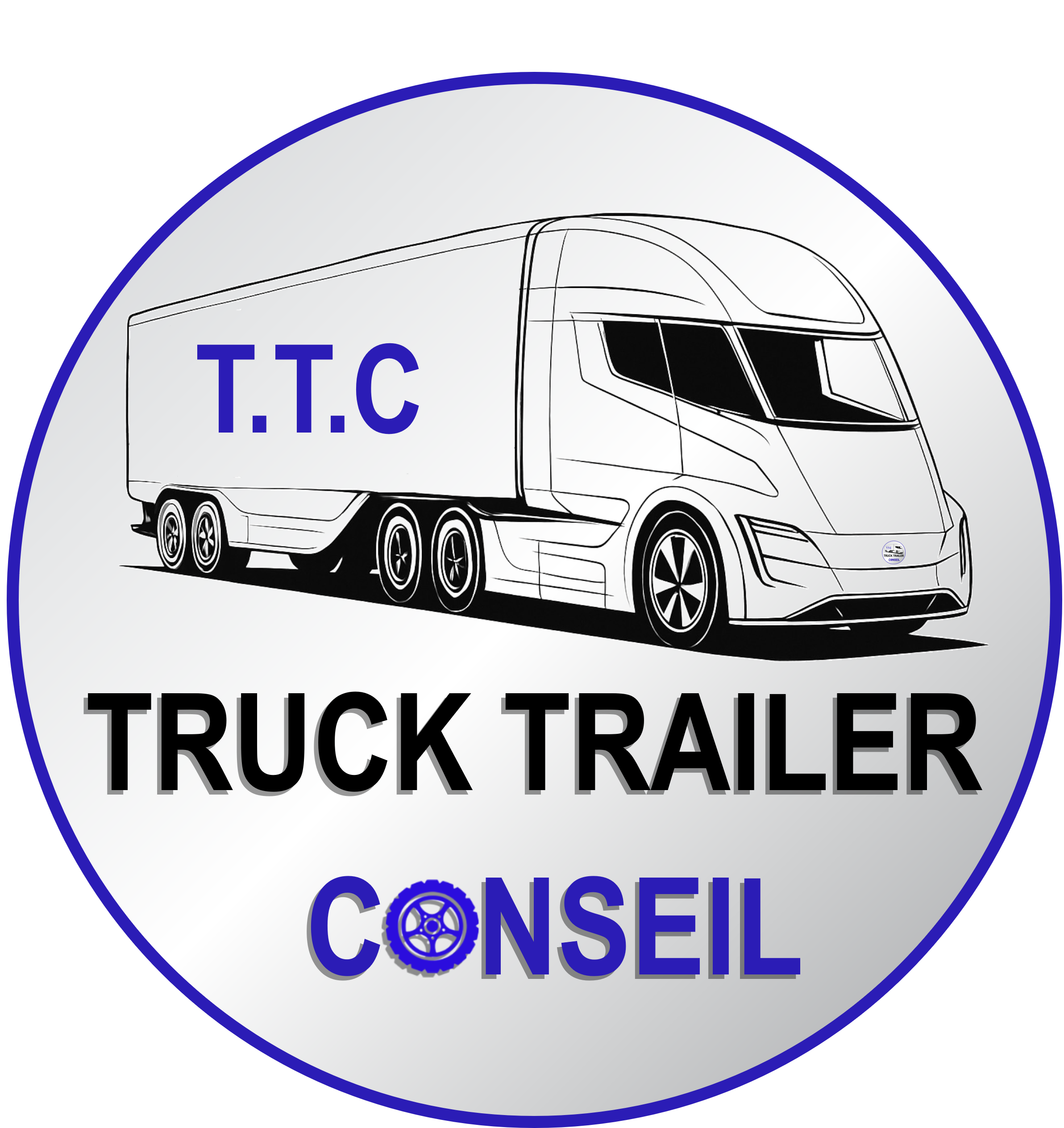 Logo Truck Trailer Conseil